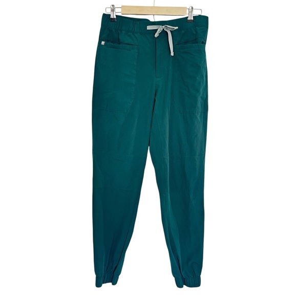 FIGS Jogger Scrub Pants Women's M Green Technical Collection - Picture 4 of 7